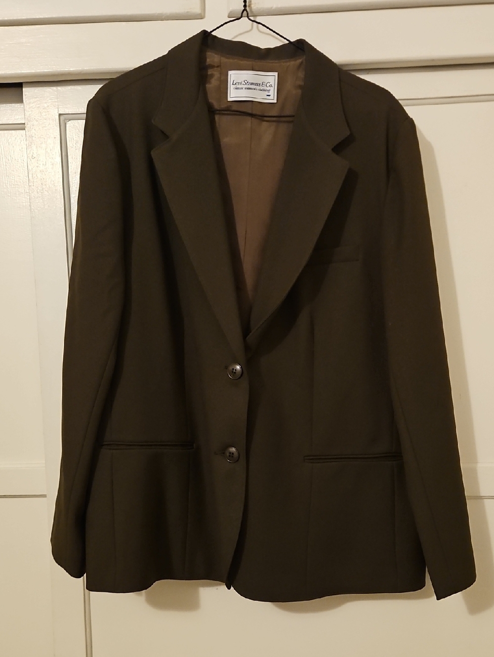 Levi's Brown Blazer Jacket
